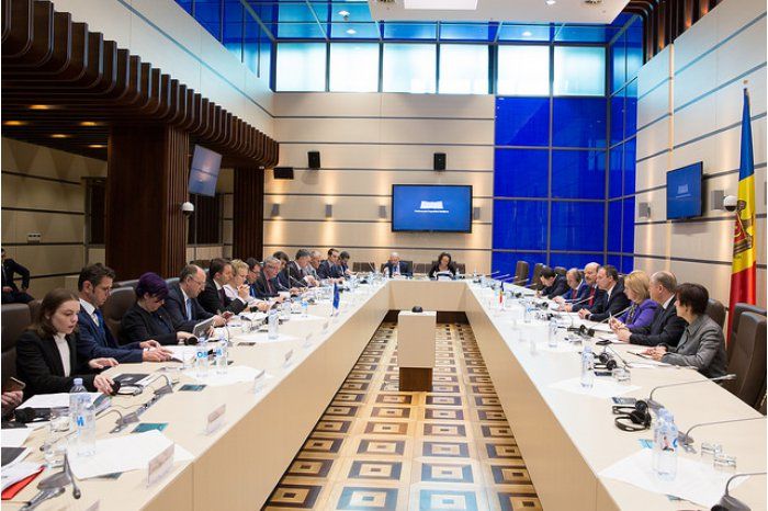 Канду провел встречу с делегацией Европарламента.