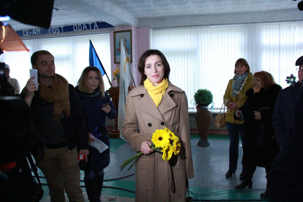 Președintele Partidului Acțiune și Solidaritate, Maia Sandu. Foto: shok.md