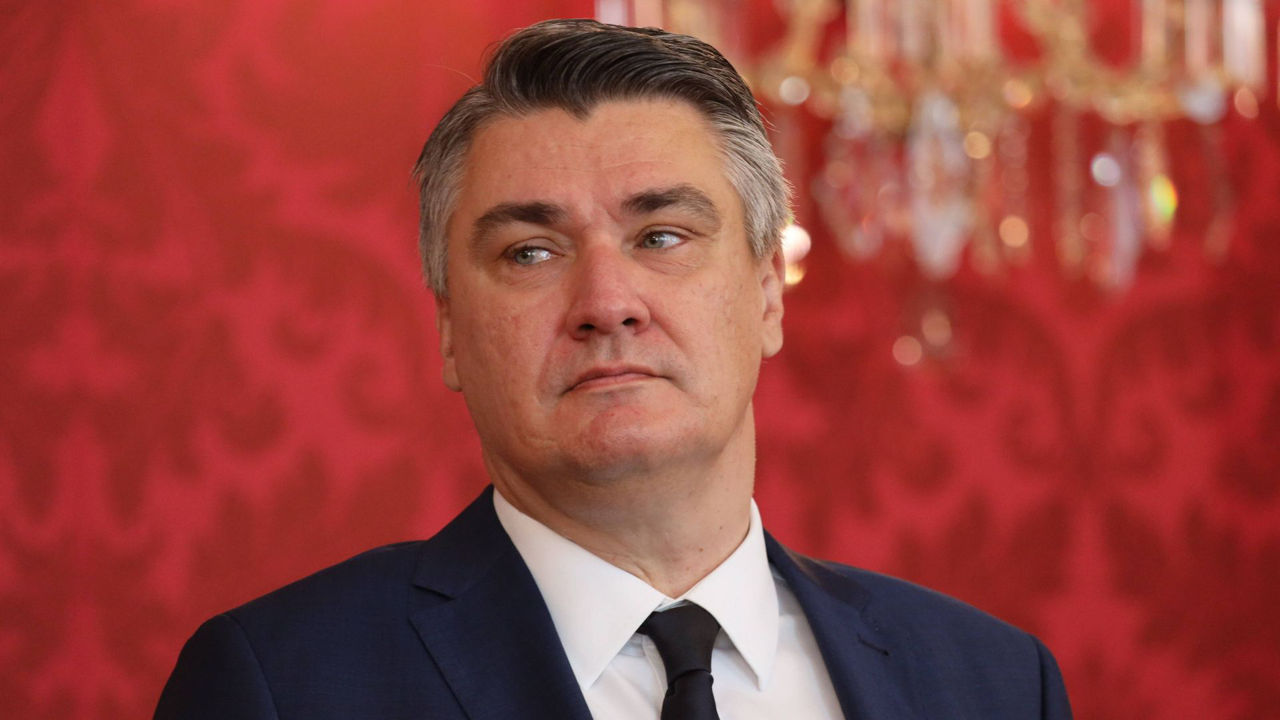 Президент Хорватии Зоран Миланович.