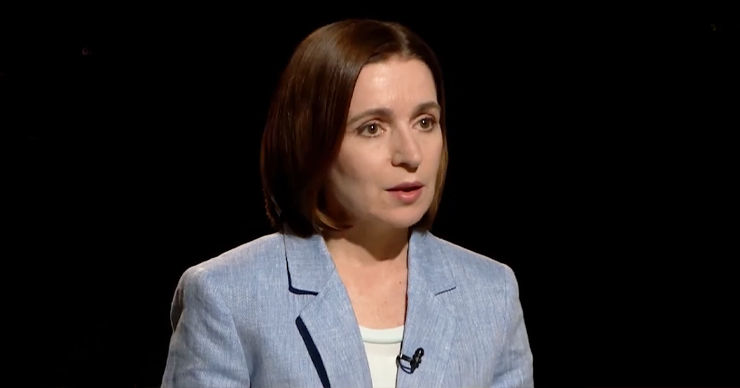 Президент Республики Молдова Майя Санду. 