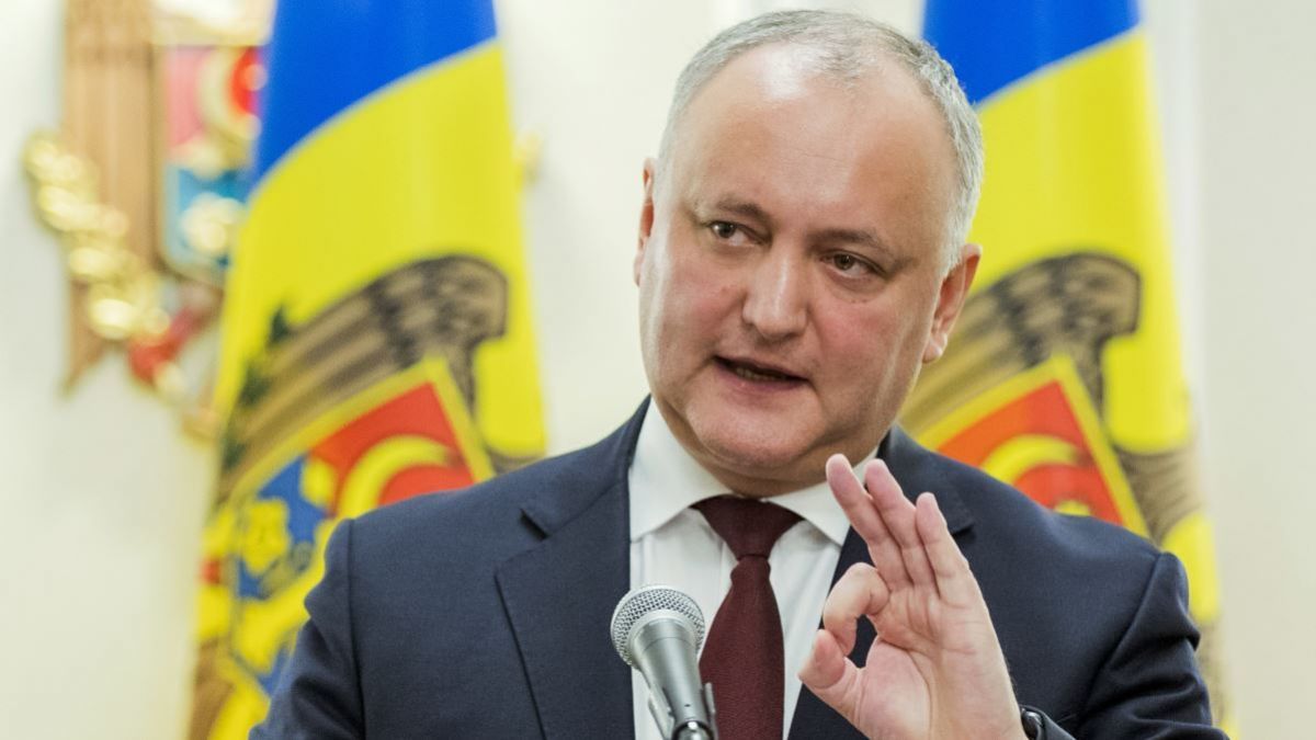 Президент Молдовы Игорь Додон.