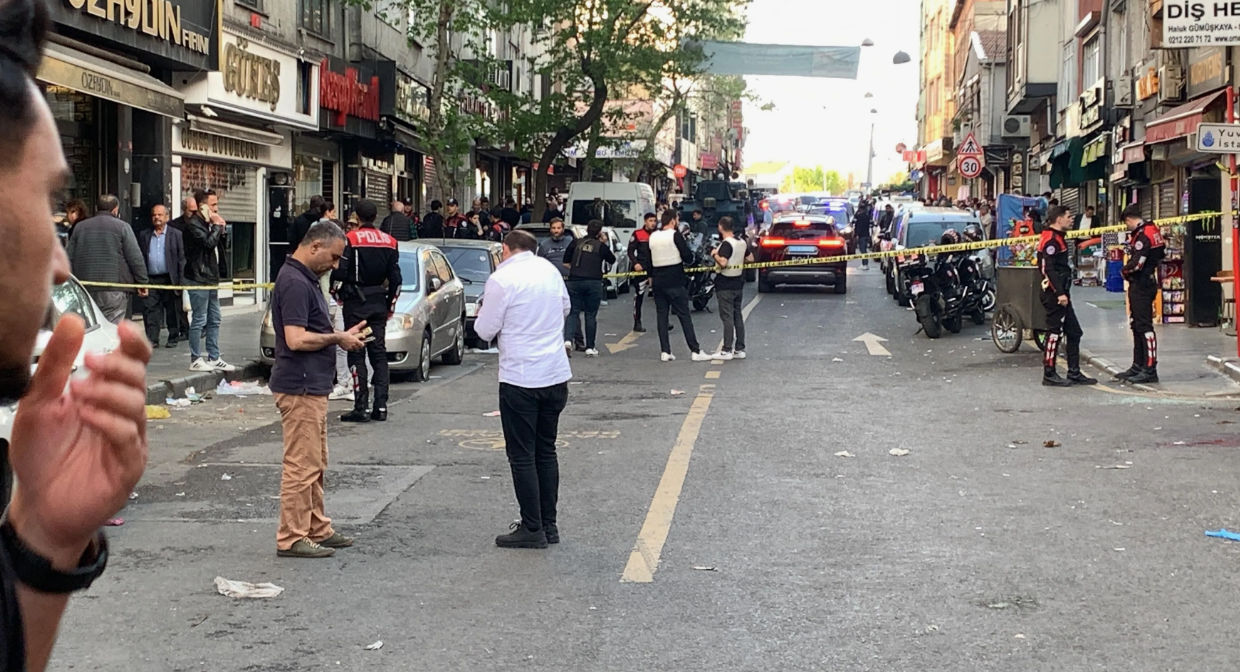 В Стамбуле произошло вооруженное нападение.