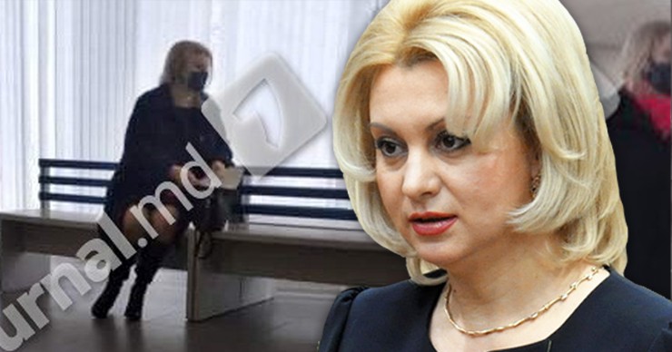 Находящуюся под домашним арестом Иванову заметили в офисе кадастра. Коллаж: Point.md