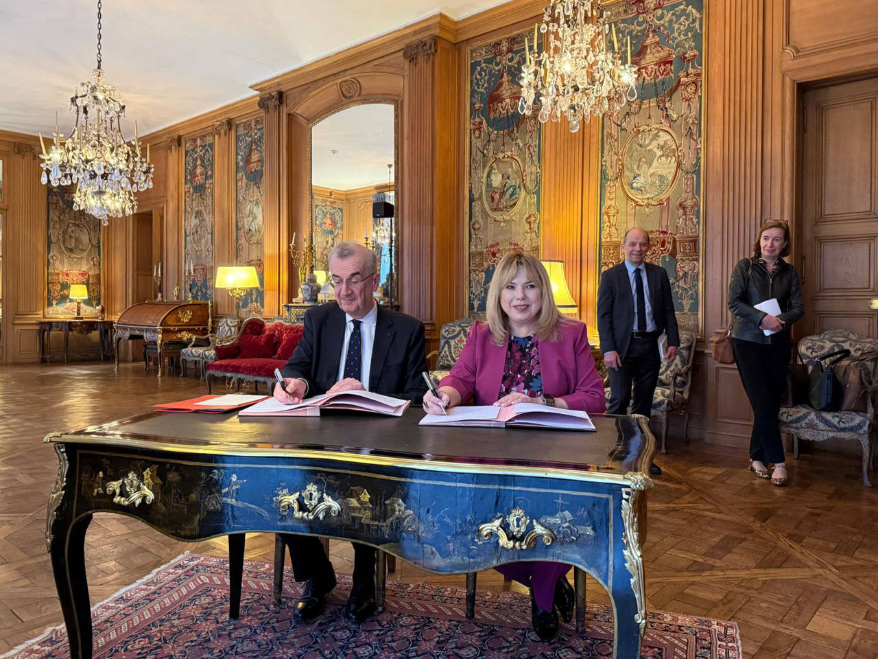 Banca Națională a Moldovei și Banca Franței au semnat un Memorandum de Înțelegere.