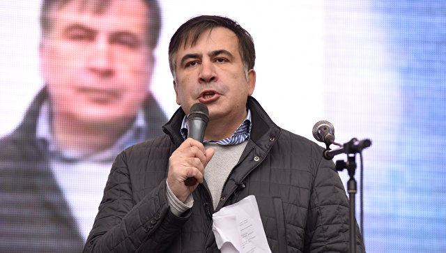 Саакашвили заявил, что его страница в Facebook заблокирована.
