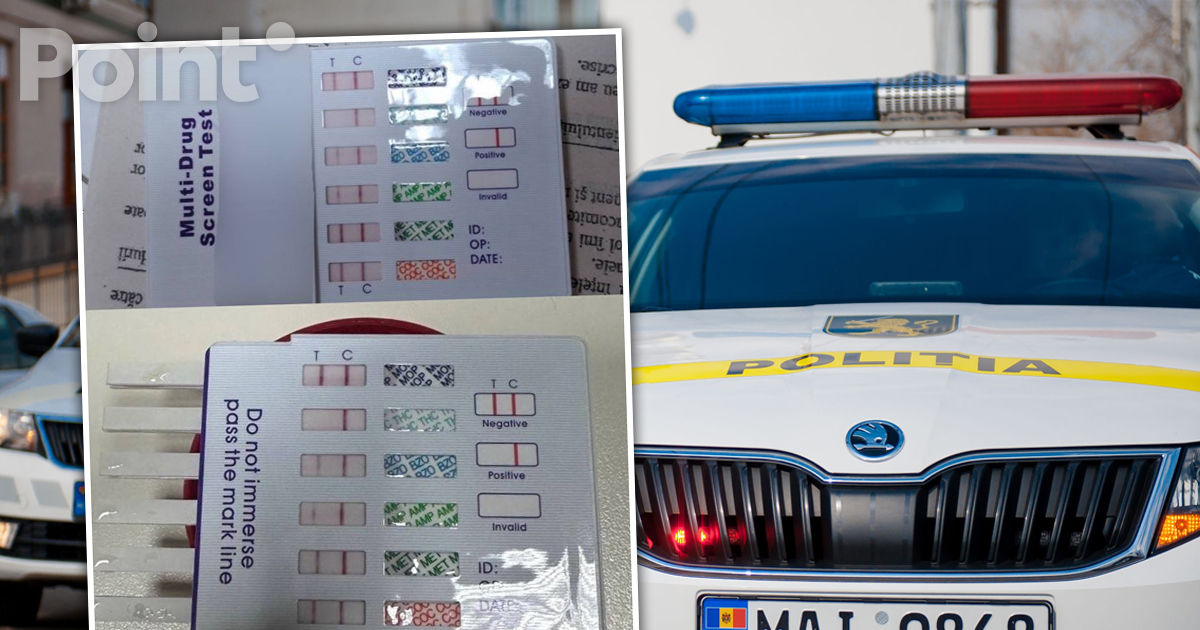 Poliția a depistat doi șoferi sub influența drogurilor în Cimișlia și Chișinău.