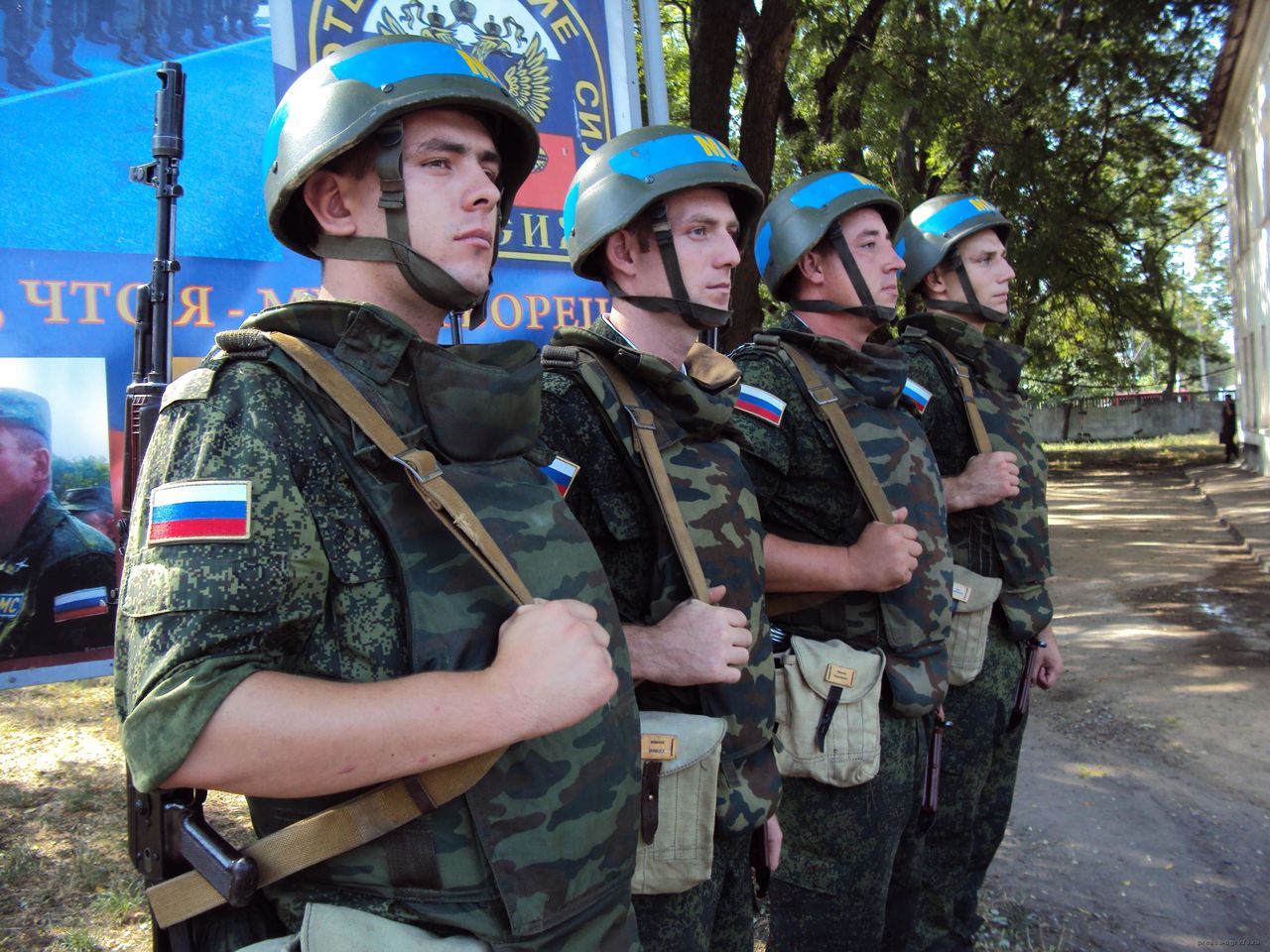 Российские военные провели в Приднестровье занятия по спецподготовке.