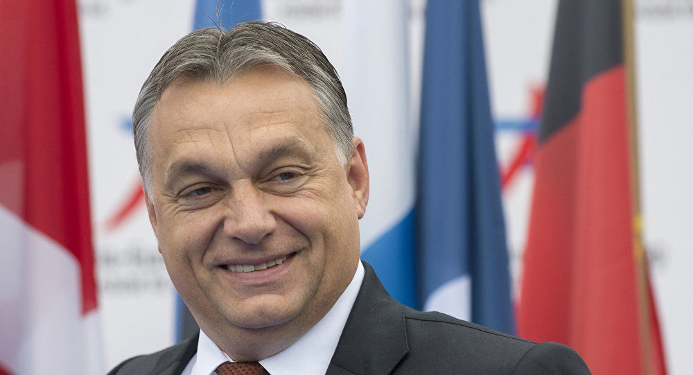 Viktor Orban, premierul Ungariei, l-a felicitat, miercuri dimineaţă, pe republicanul Donald Trump. Foto: sputnik/ Сергей Гунеев