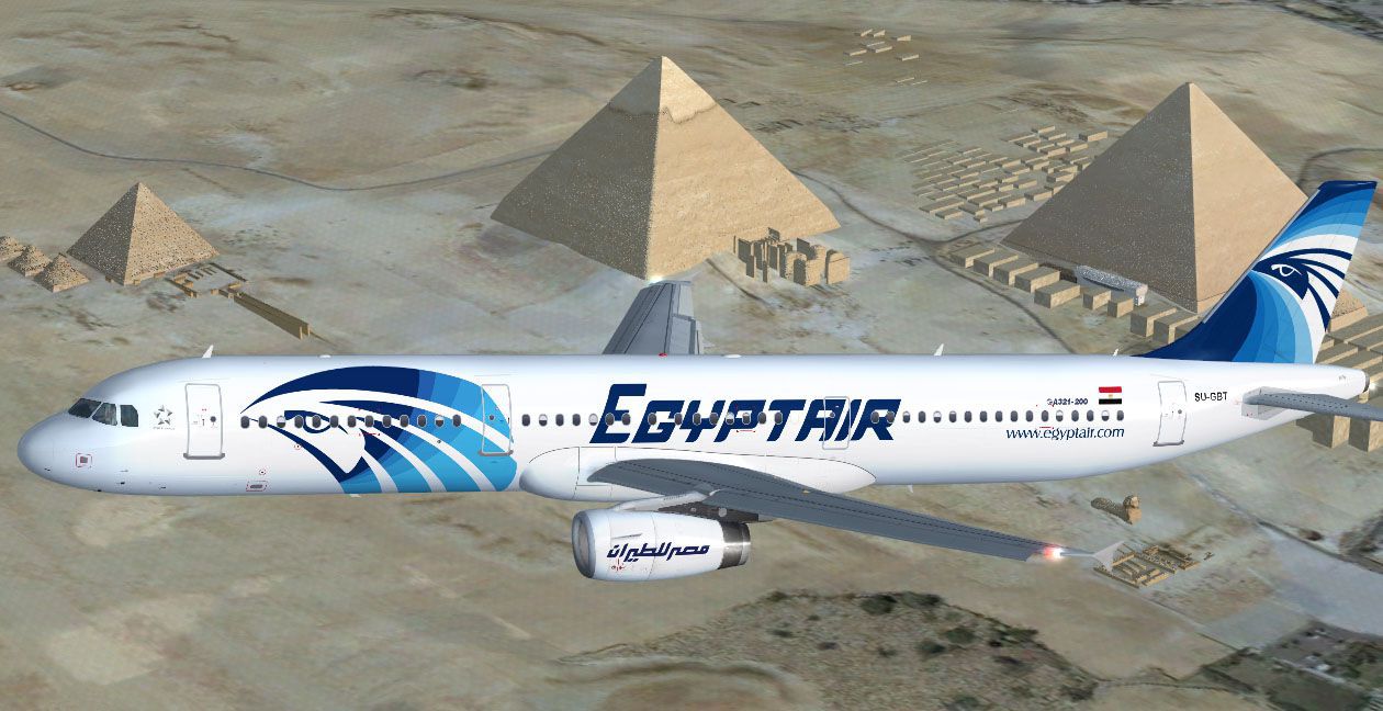Неизвестные захватили самолёт авиакомпании EgyptAir с 81 пассажиром на борту.  Фото:  flyawaysimulation.com