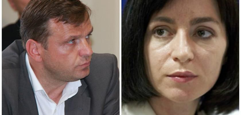 Andrei Năstase și Maia Sandu nu s-au înțeles, merg separat în primul tur. Foto: independent.md