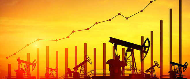Preţul petrolului Brent, de referinţă pe piaţa europeană, ar putea ajunge la 58 de dolari pe baril la finele anului. 