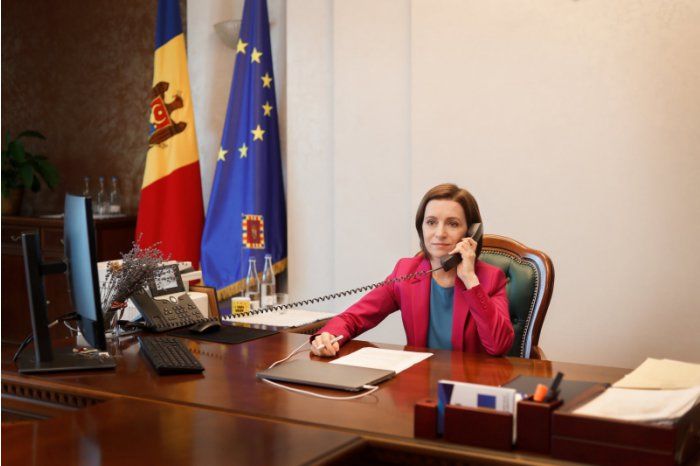 Президент Республики Молдова Майя Санду.