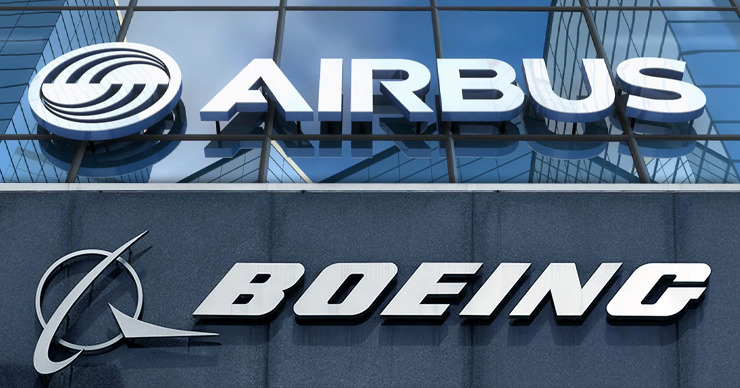 ЕС и США выразили готовность разрешить многолетний спор между Airbus и Boeing. Коллаж: Point.md.