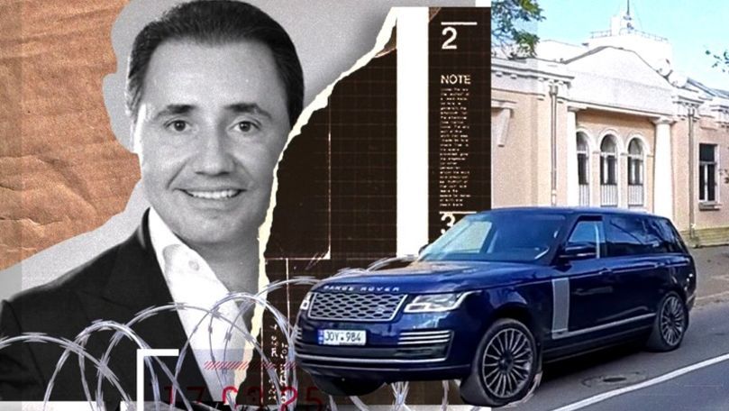 Румынские СМИ: Ризя предложил судье в Кишиневе свое роскошное авто. Коллаж: Gandul.ro