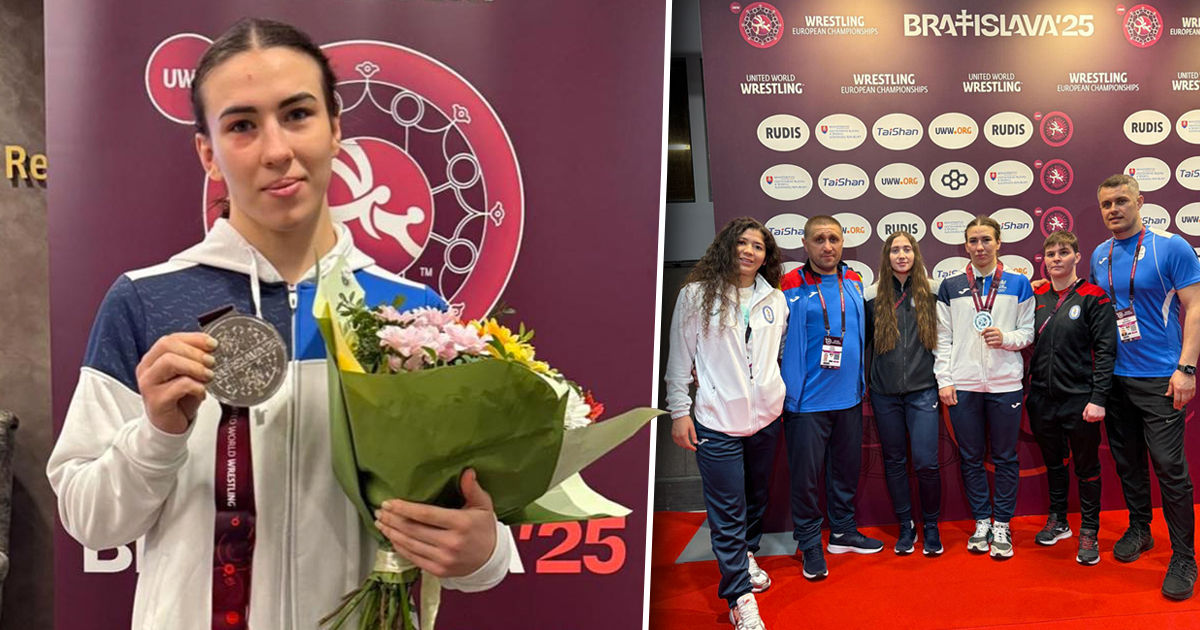Irina Rîngaci a cucerit medalia de argint la Campionatul European de lupte.