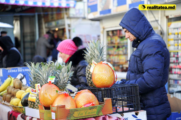În perioada 20– 25 martie 2015 au fost efectuate 40 de controale fiscale la agenții economici care comercializează citrice. Foto: realitatea.md