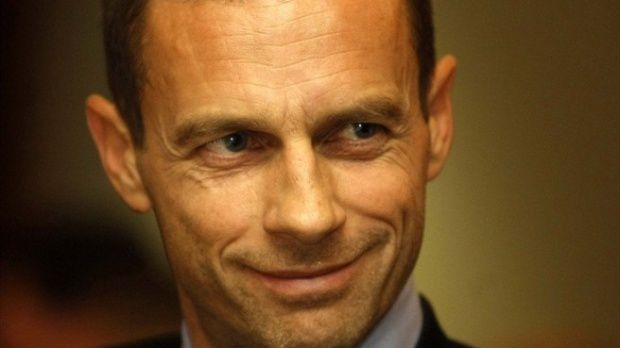 Președintele UEFA, slovenul Aleksander Ceferin. Foto: antena3.ro
