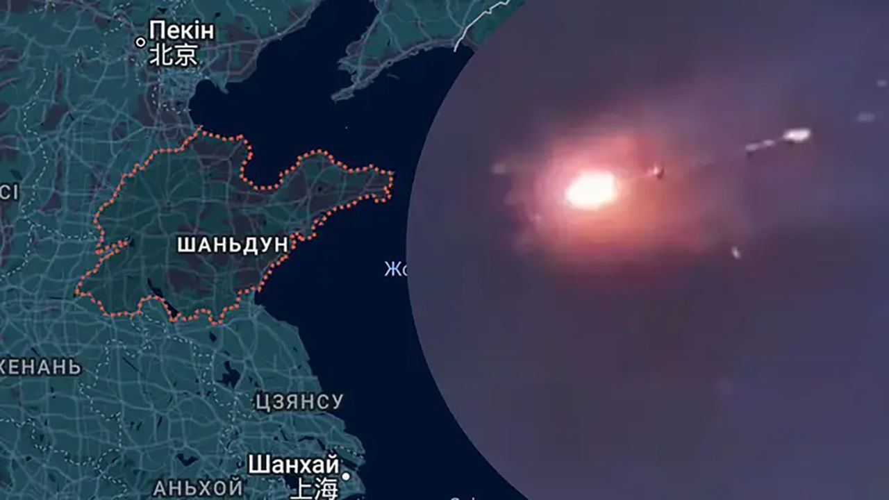 Apărarea antiaeriană chineză a doborât un obiect necunoscut: Meteorit sau OZN.