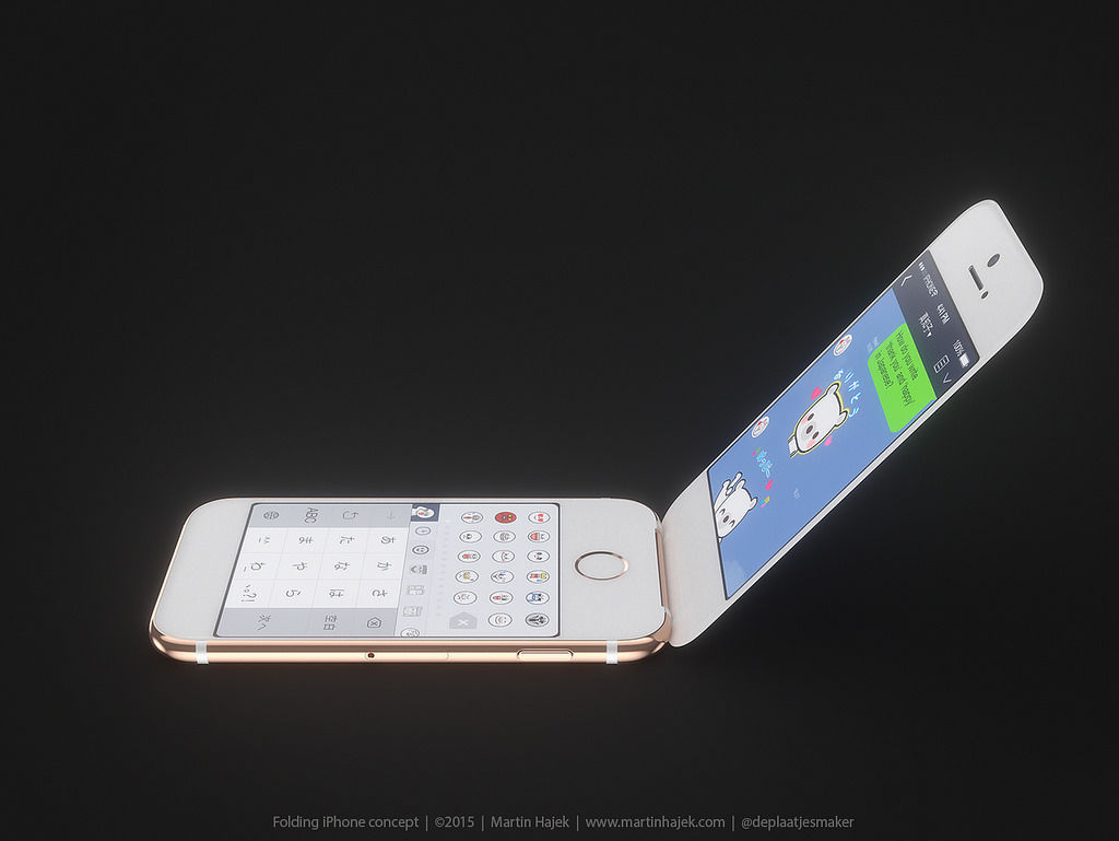 Apple работает над iPhone-раскладушкой.