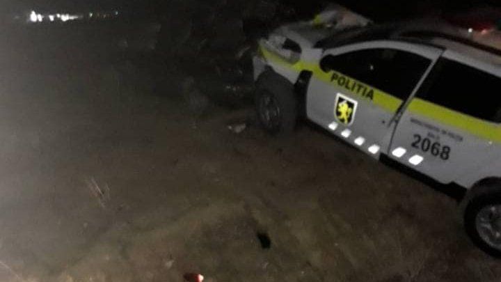 В Фалештском районе произошло ДТП с участием патрульной машины.