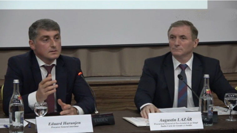 Procurorul general al României, Augustin Lazăr, constată că în Republica Moldova, lucrurile decurg normal pe sectorul de justiție. Foto: privesc.eu