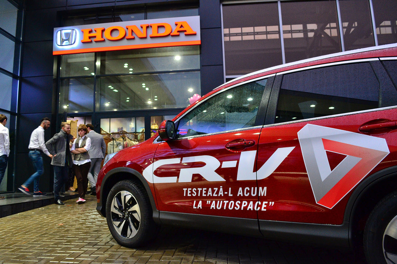 Lansarea noului showroom Honda.
