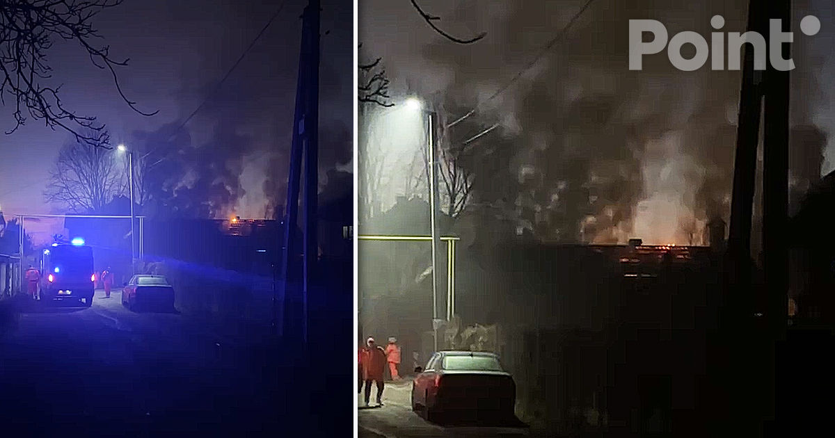 Incendiu în noaptea de Revelion la Bălți: O casă, cuprinsă de flăcări.
