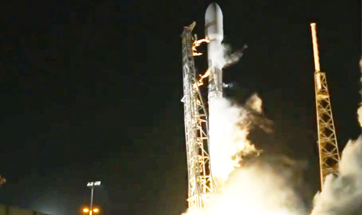 В SpaceX уже подтвердили успешное развёртывание спутника на орбите.
