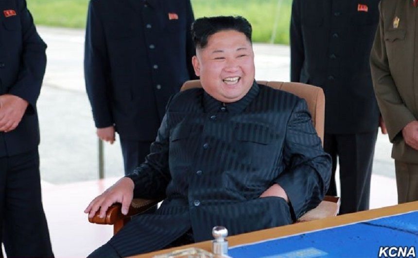 Kim Jong-un laudă Coreea de Sud.