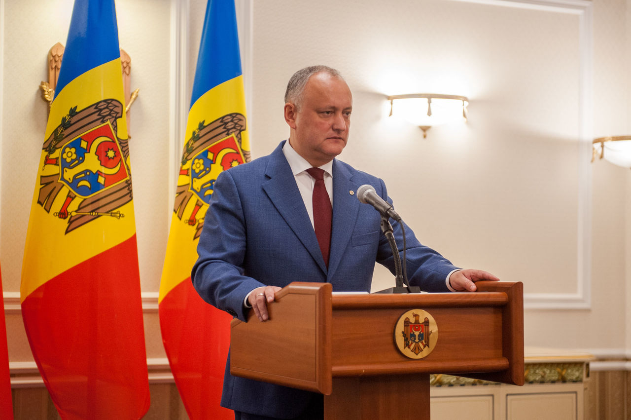 Президент Молдовы Игорь Додон.