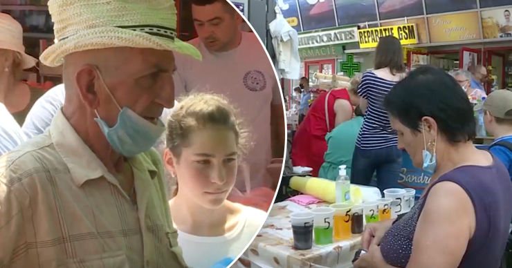 В Кишиневе в связи с жарой подскочили продажи напитков.