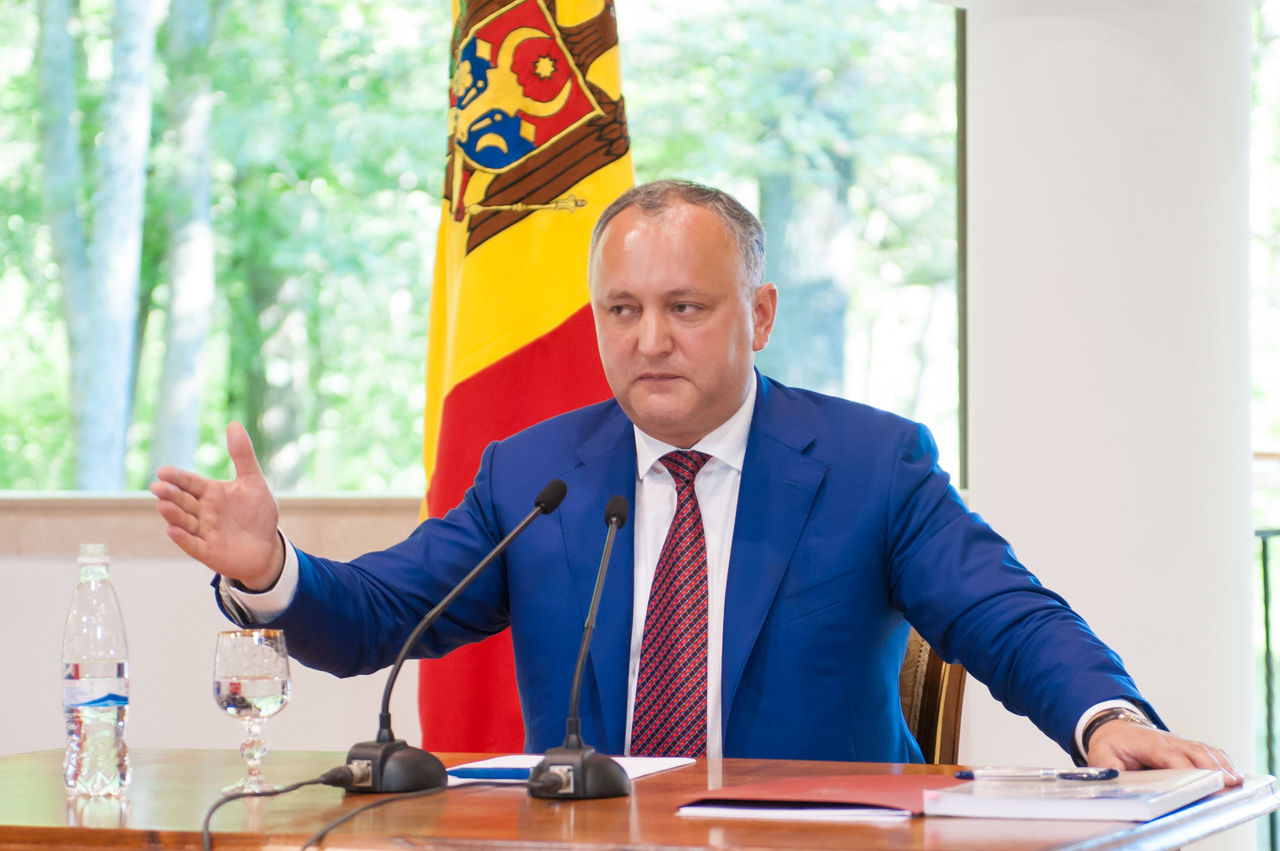 Reacția lui Igor Dodon la solicitarea guvernării către ONU