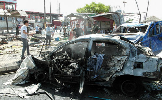 Жертвами взрывов в Джабале стали по крайней мере 53 человека. Фото: afp.com