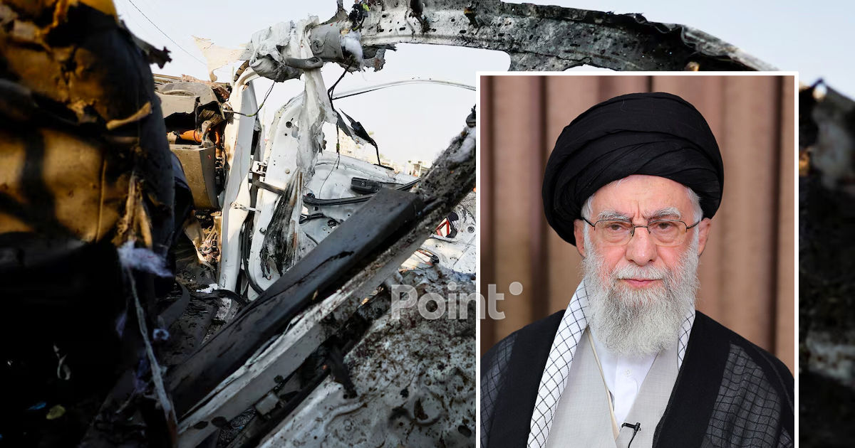 Forțele de Apărare Israeliene anunță distrugerea unui avion al lui Ali Khamenei.