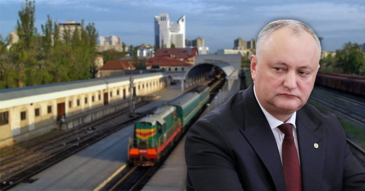 Додон: ГП “Железная дорога Молдовы” разворовывали десять лет.