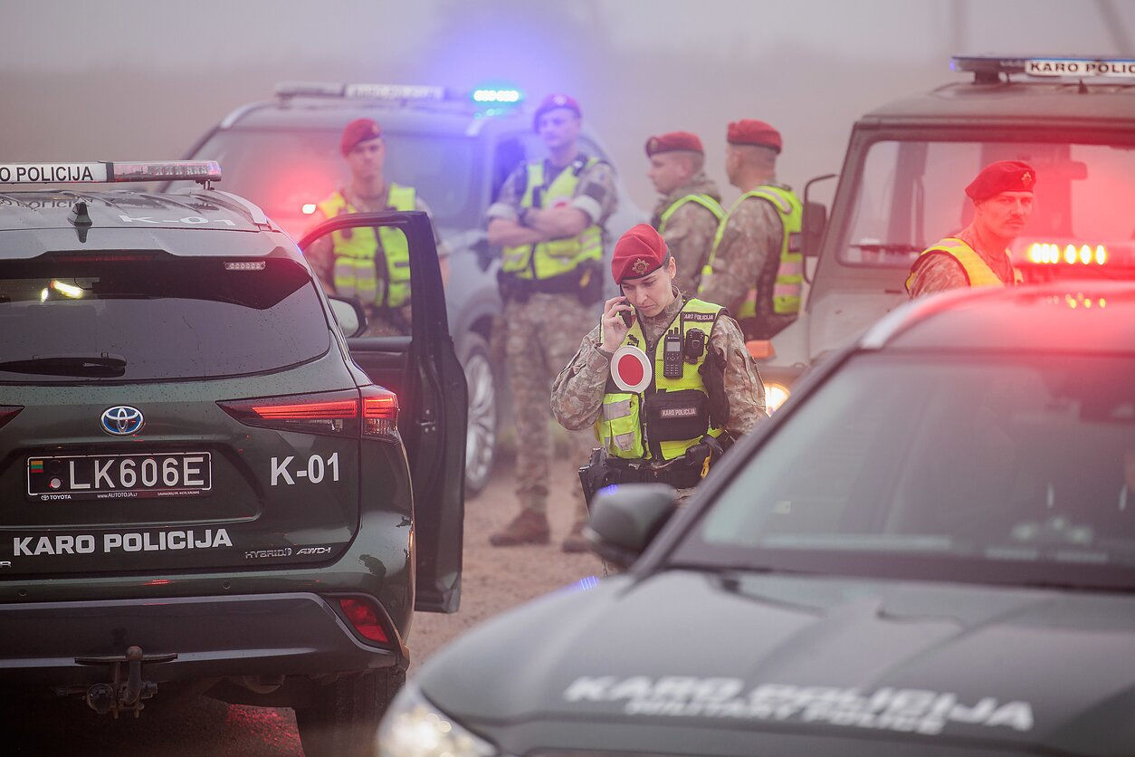 Сбитый над Литвой беспилотник прилетел из Белоруссии.