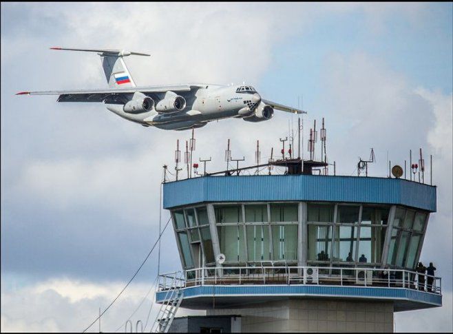 Cele două aeronave militare ruse IL-76 au intrat în spațiul aerian al Lituaniei pentru a ocoli o furtună.