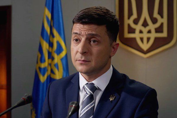 Кандидат в президенты Украины Владимир Зеленский.