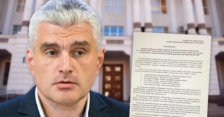 Слусарь призвал прокуратуру расследовать "схемы в тендере по закупке электроэнергии". Коллаж: Point.md