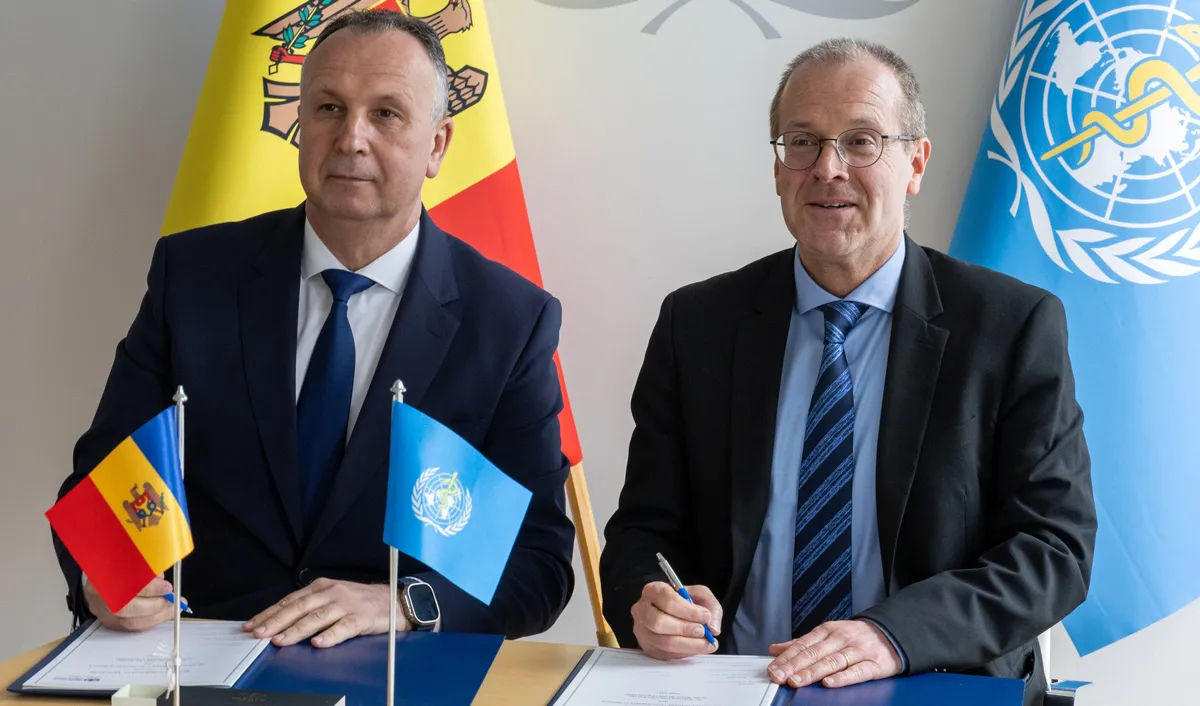 Moldova digitalizează asistența medicală cu sprijinul OMS.