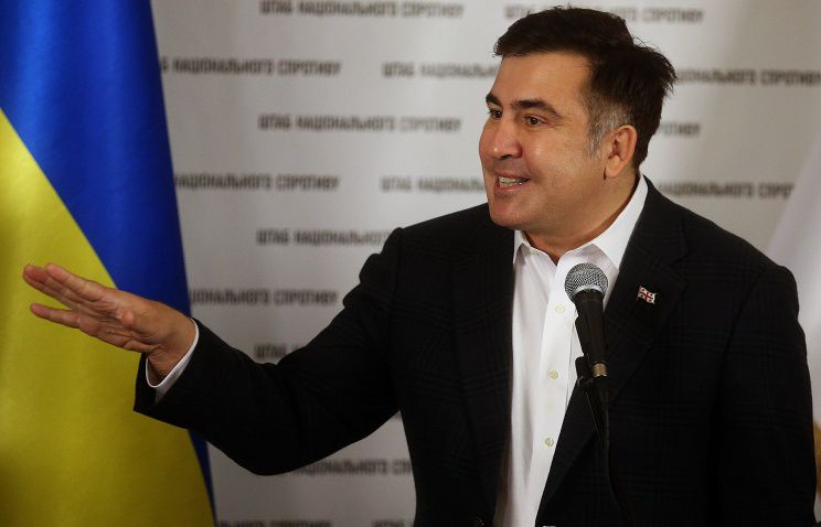 Губернатор Одесской области Михаил Саакашвили.
