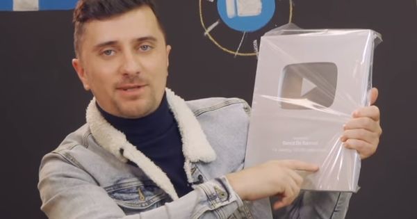 Молдавский юмористический канал получил серебряную кнопку YouTube.