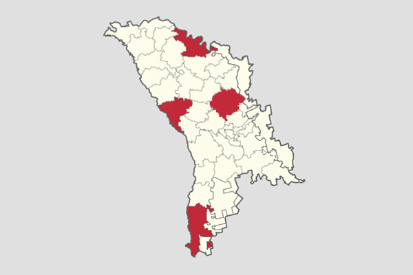 Oraşele Cahul, Orhei, Soroca şi Ungheni vor avea statut de municipiu.