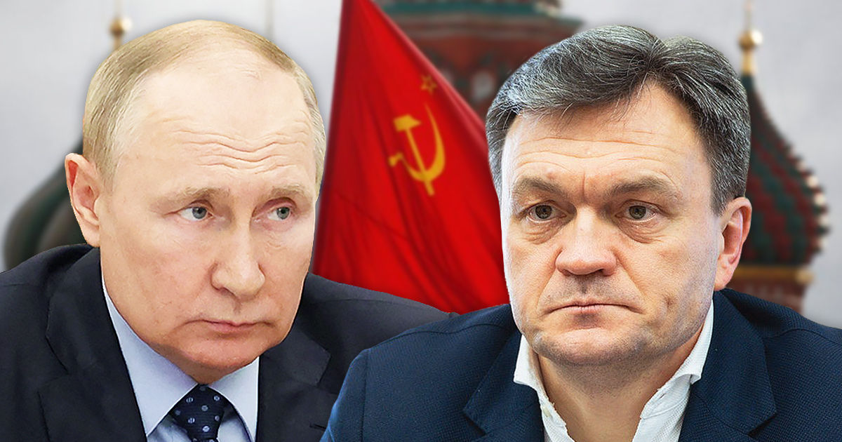 Речан: Путин хочет восстановить СССР, и это совершенно очевидно. Коллаж: Point.md