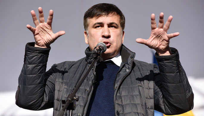 Бывший президент Грузии Михаил Саакашвили.