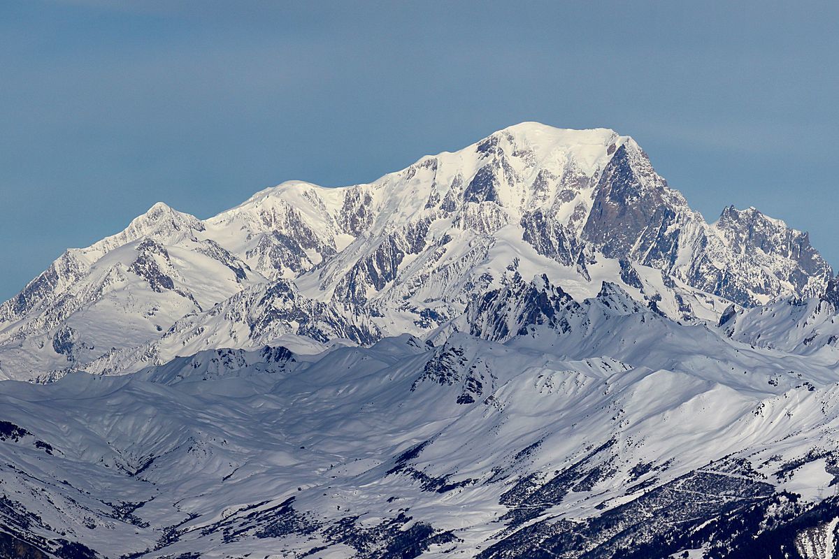 Mont Blanc a pierdut un centimetru în doi ani. Foto: creativecommons.org