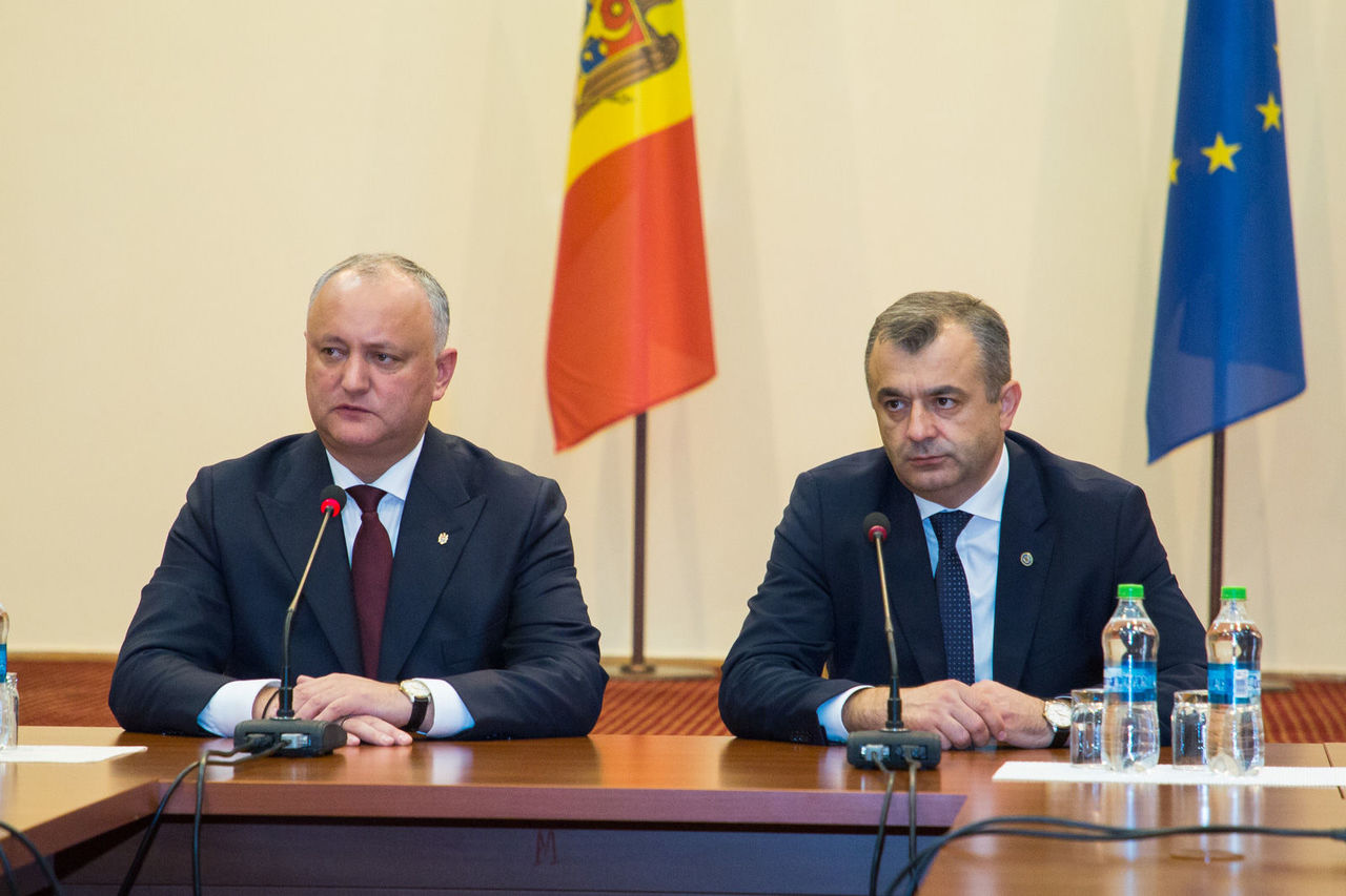 Президент Республики Молдова Игорь Додон. 