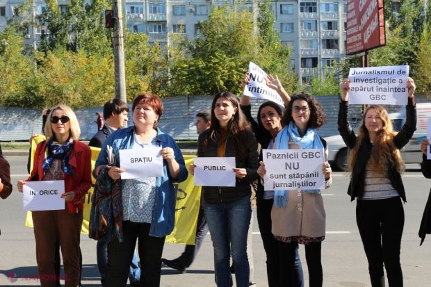 Gardienii care au împiedicat două jurnaliste să filmeze în preajma GBC au fost sancționați. 