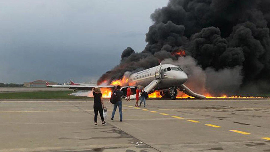 В суд поступило дело пилота Superjet, сгоревшего в Шереметьево при посадке в 2019 году.