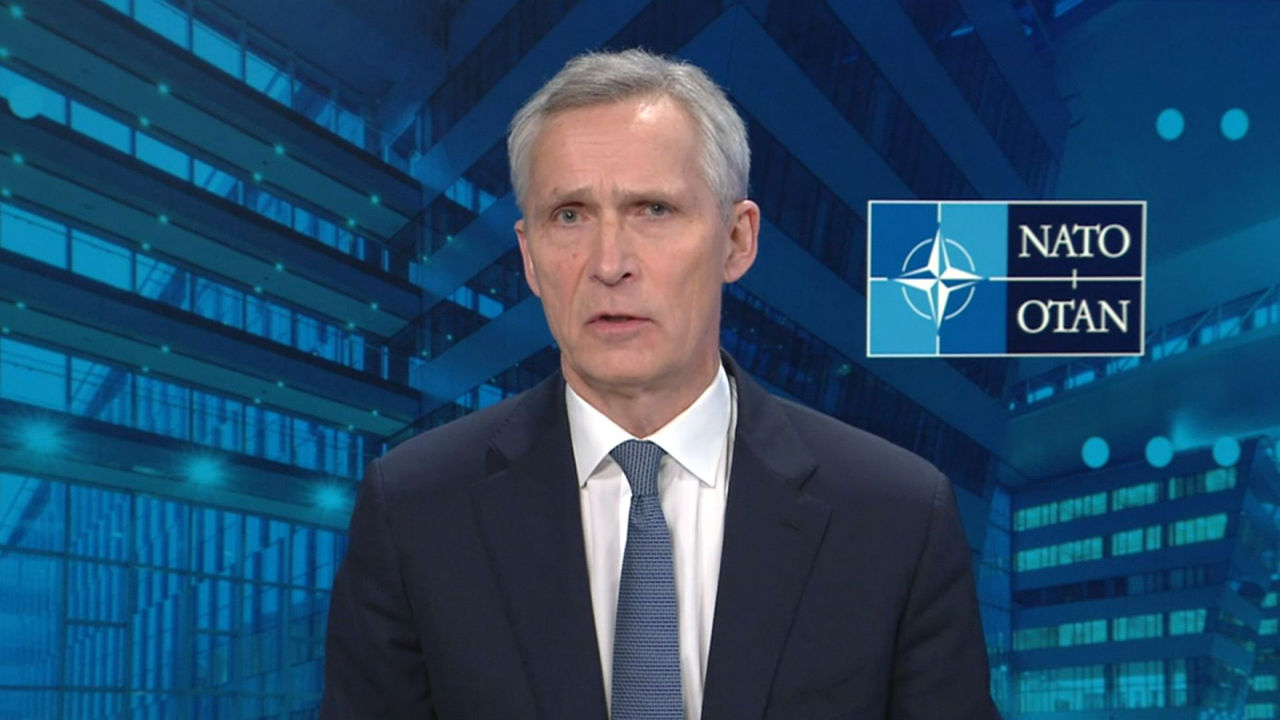 Столтенберг: НАТО не рассматривает отправку войск в Украину.